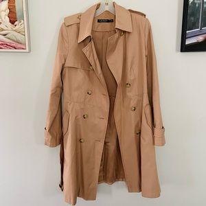 Ralph Lauren Trench Coat in Sand